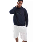 J&J Solid Fleece Hoodies - Navy