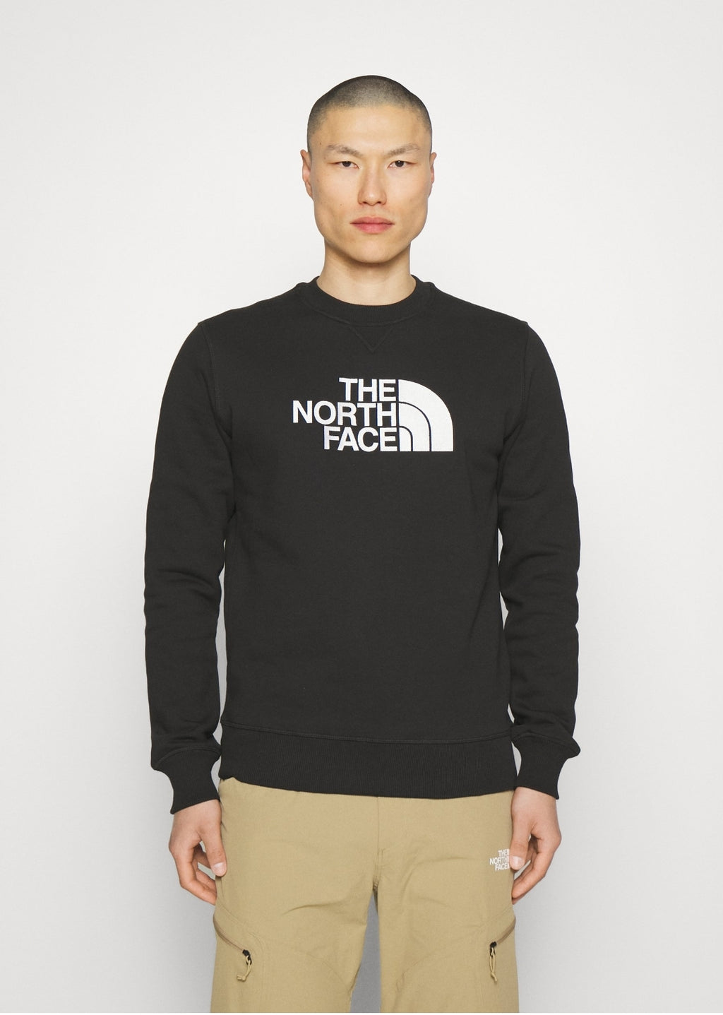 Northface Big Logo Sweatshirt - Black - Brand Store