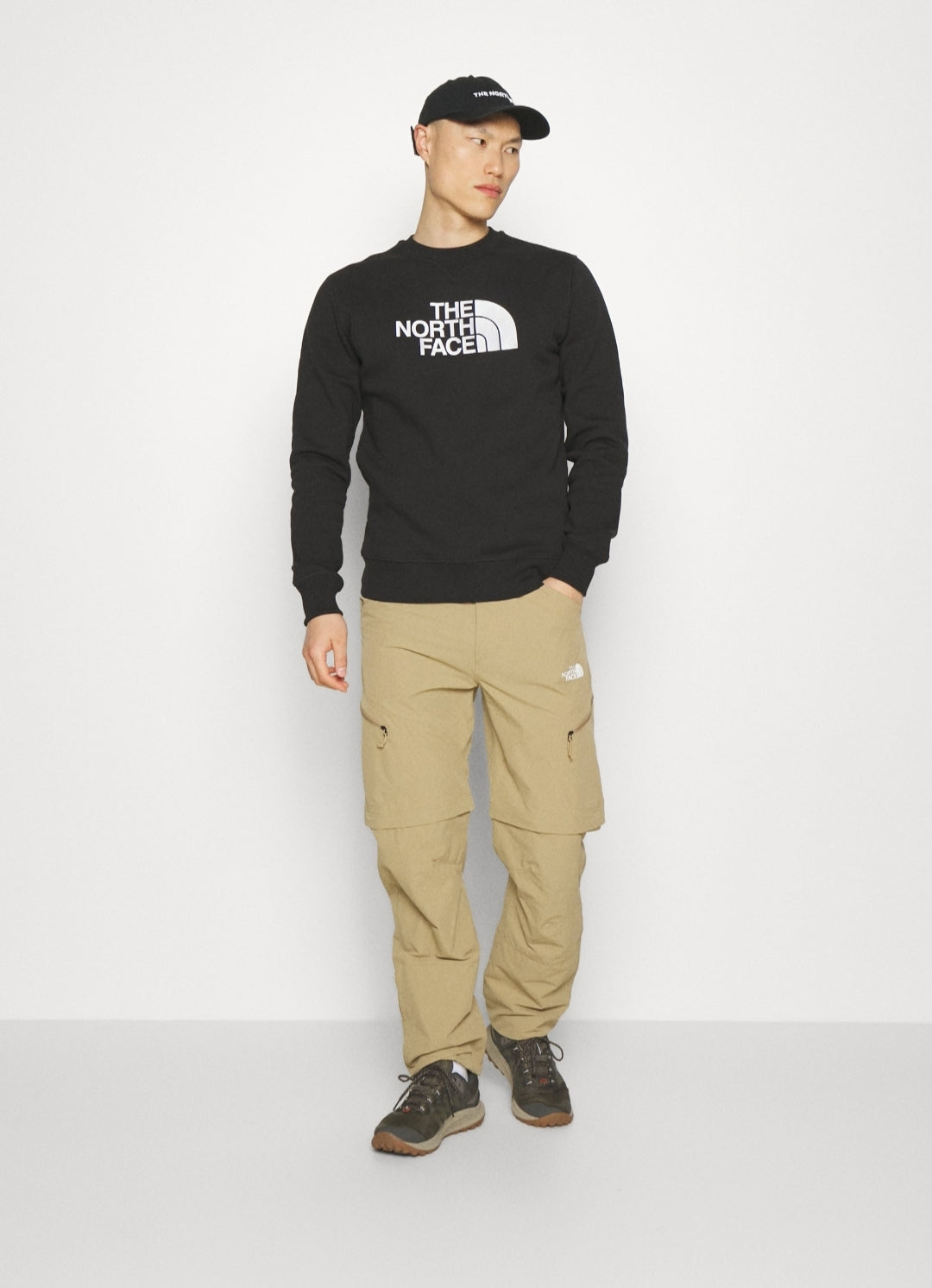 Northface Big Logo Sweatshirt - Black - Brand Store