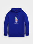 RL Multi Big Pony Hoodie - Royal Blue