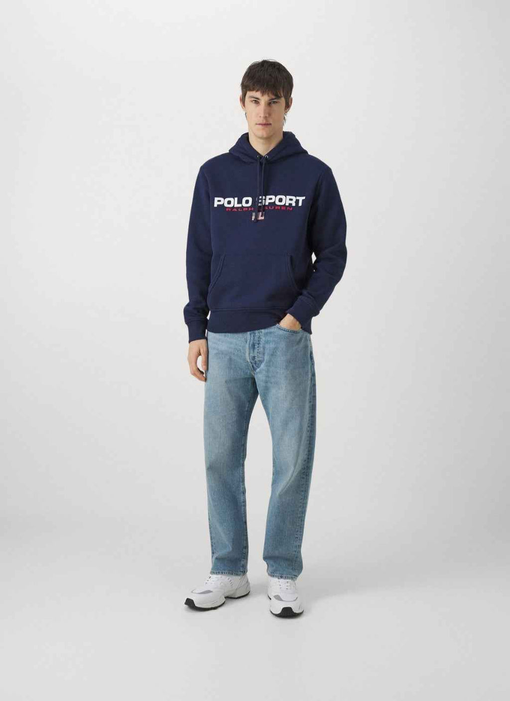 Polo Sports Pullover Hood - Navy