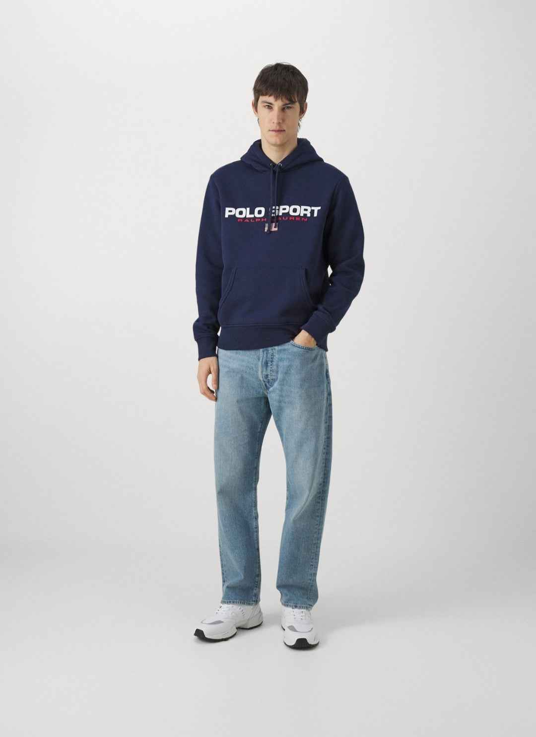 Polo Sports Pullover Hood - Navy