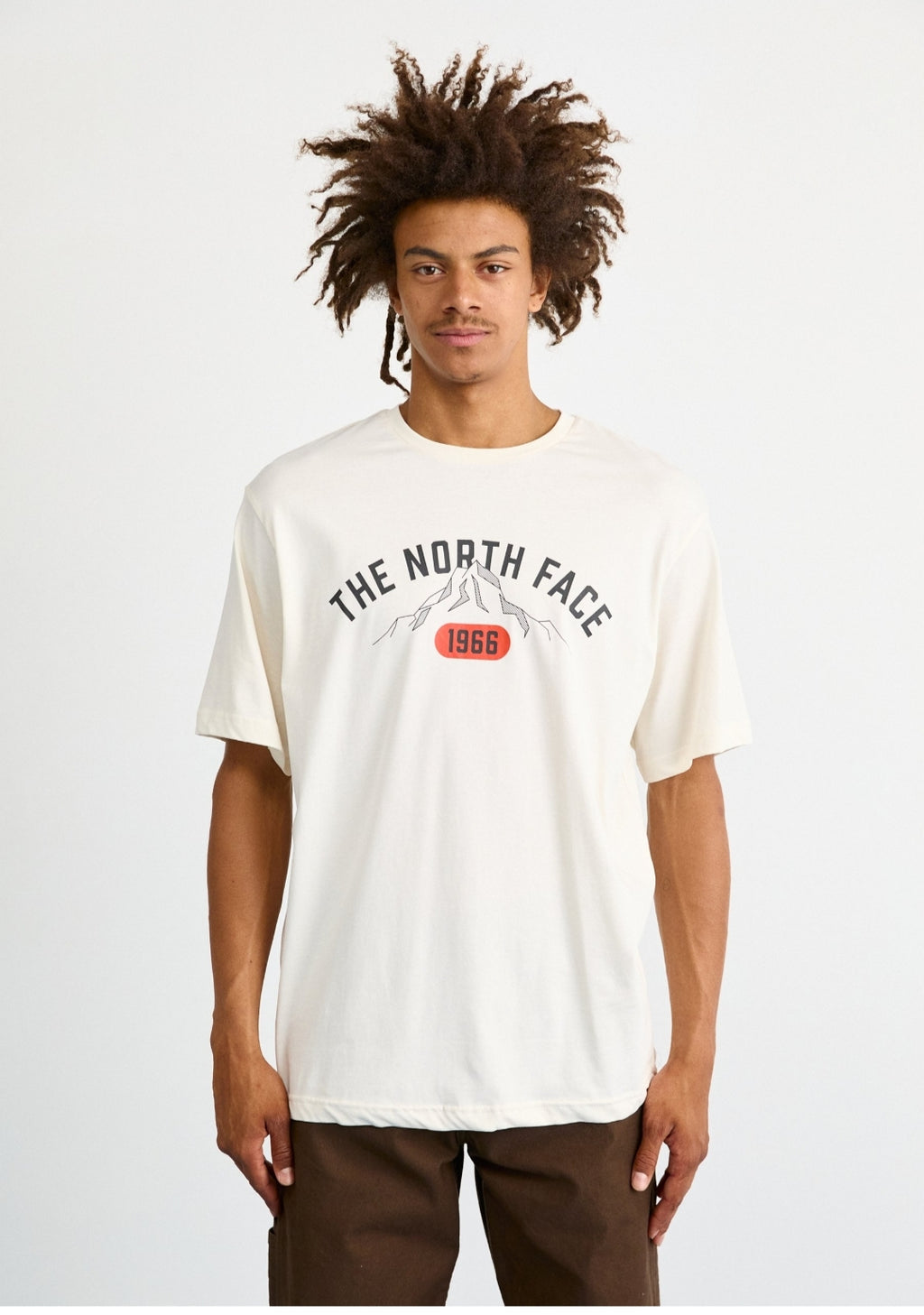 The Northface Varsity Graphic Tee - White - Brand Store