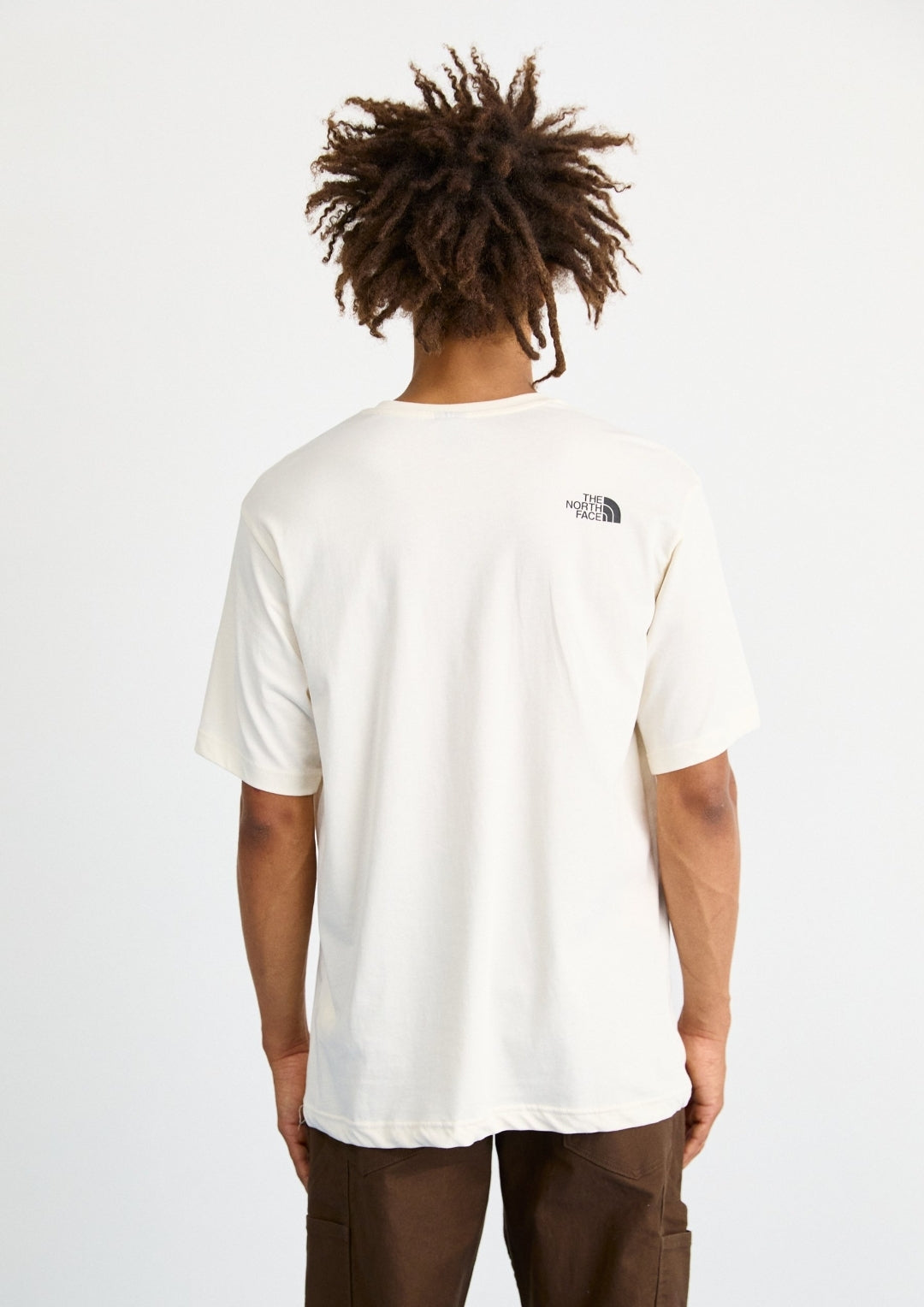 The Northface Varsity Graphic Tee - White - Brand Store