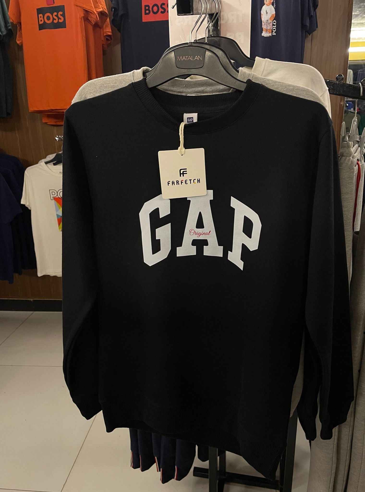 Gap Arch Logo Sweatshirt - Black