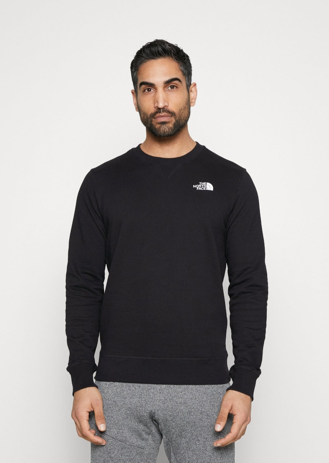 Northface Chest Logo Sweatshirt - Black - Brand Store