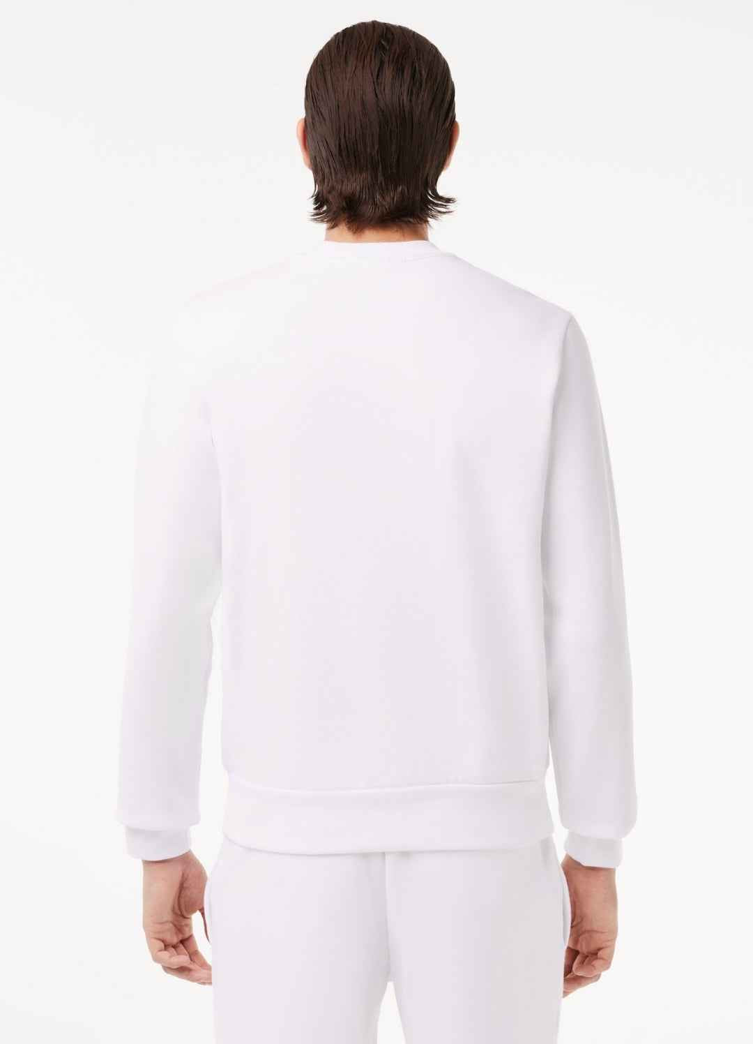 Lacoste Solid Sweatshirt - White