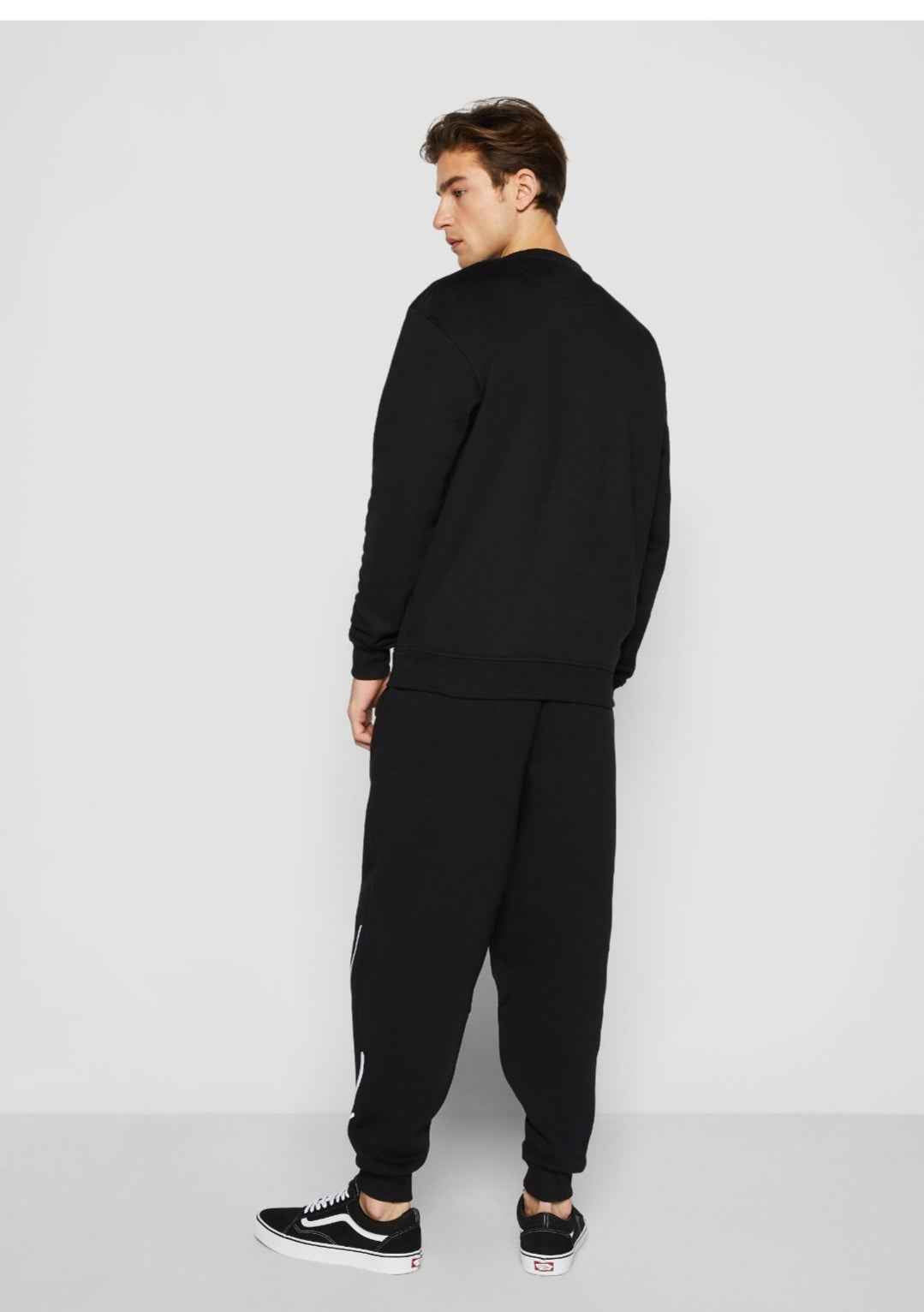 Polo Multicolor Logo Sweatshirt - Black