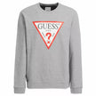 Guess Tri Logo Sweatshirt - Gray - Brand Store