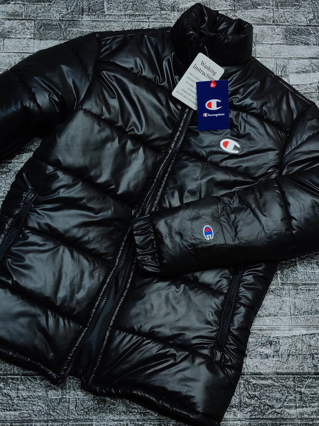 Champion Paded Jacket - Black - Brand Store