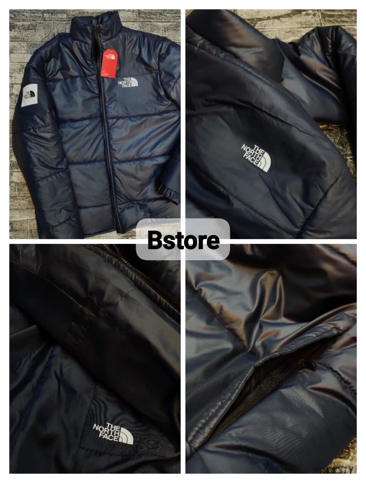 TNF Navy Paded Jacket - Brand Store