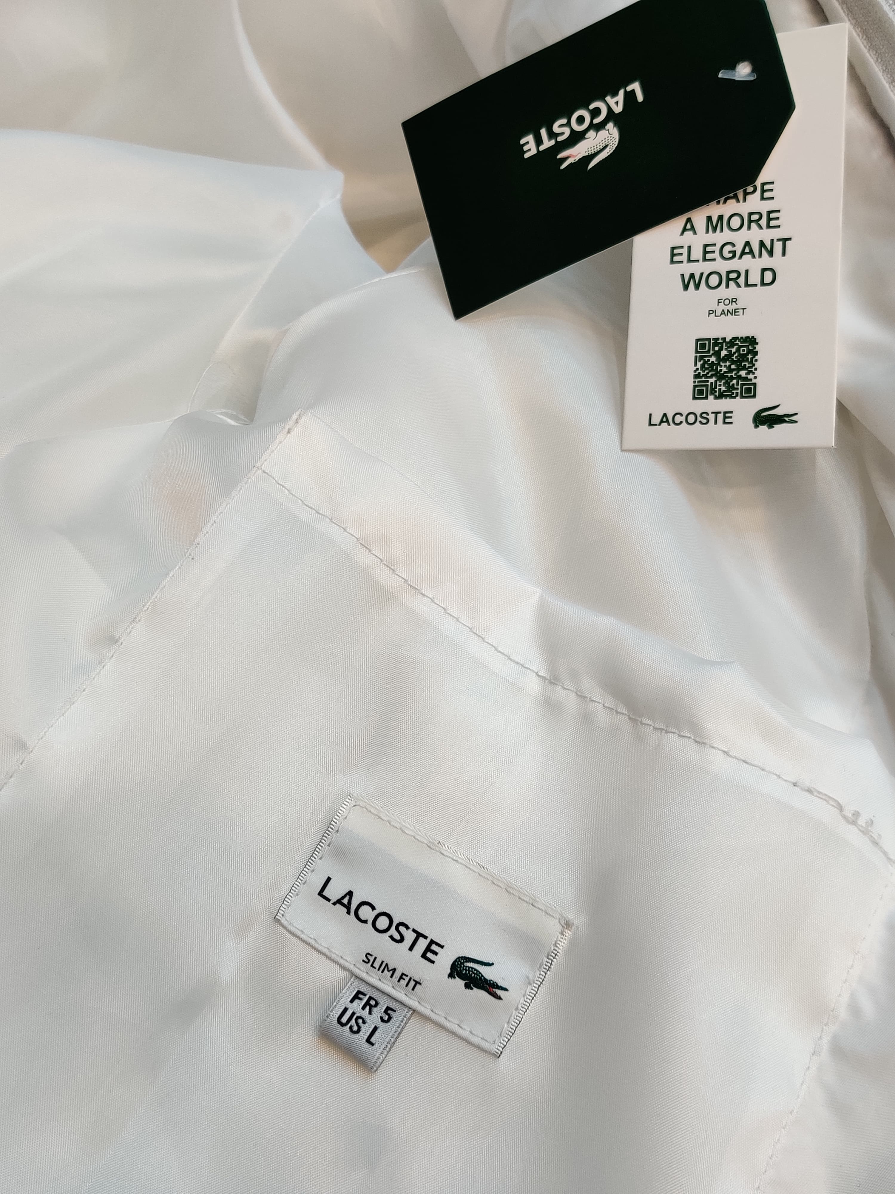 LACST Colorblock Puffer Jacket - White/Black - Brand Store