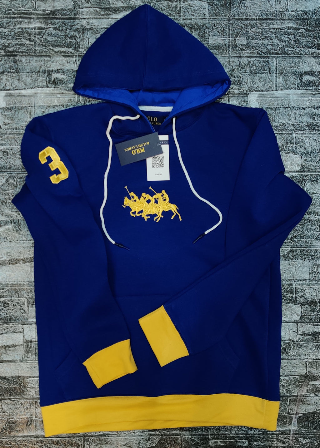 Polo Embroidered Pony Pullover - Royal Blue - Brand Store