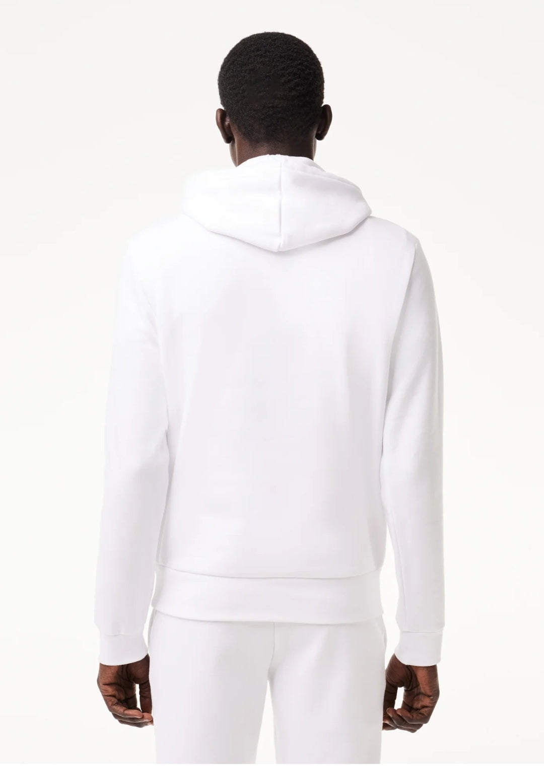 Lacoste Chest Logo Pullover - White - Brand Store
