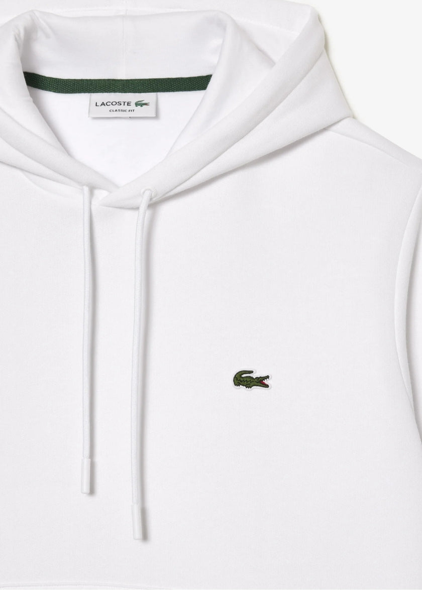 Lacoste Chest Logo Pullover - White - Brand Store
