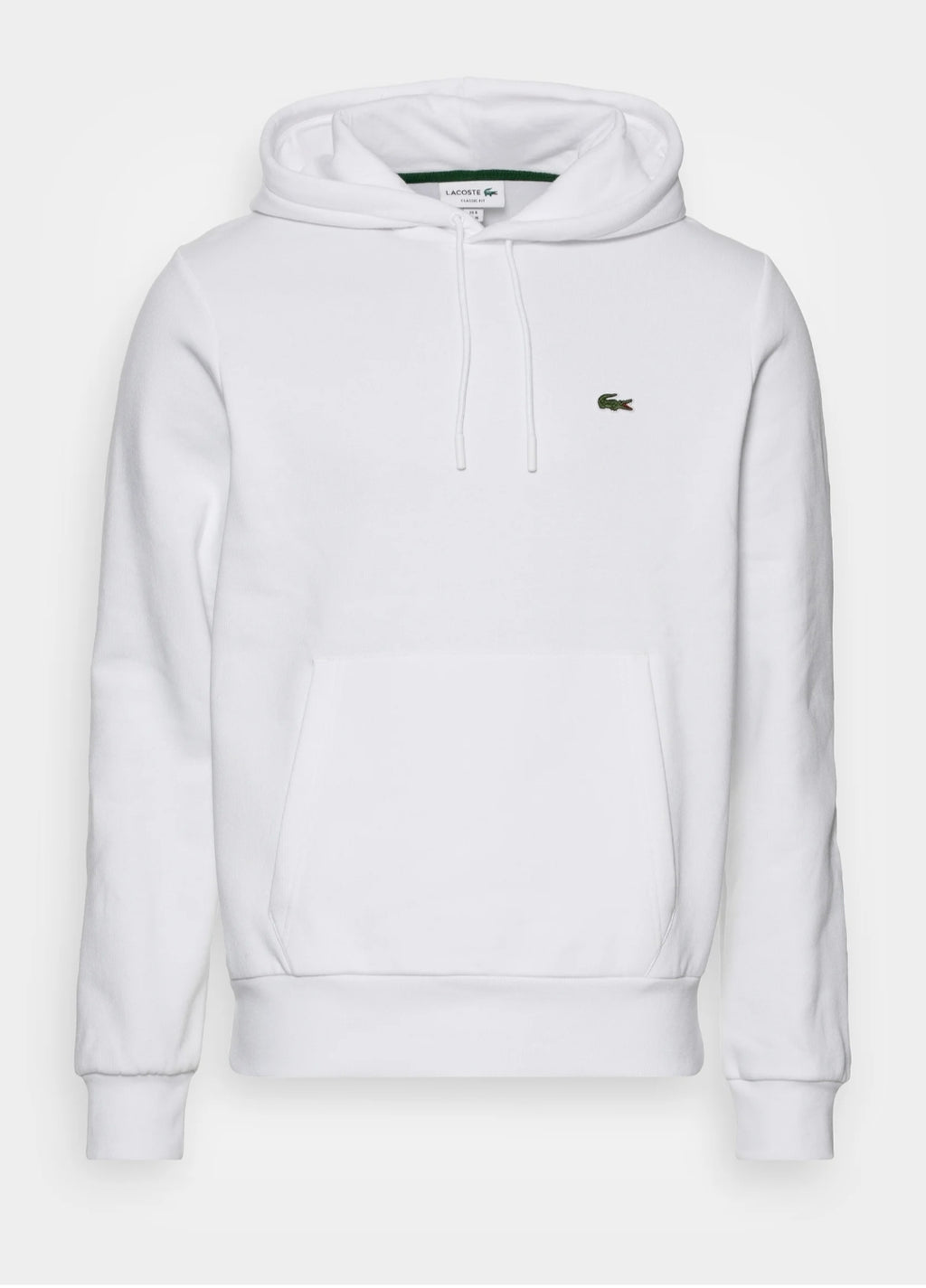 Lacoste Chest Logo Pullover - White - Brand Store