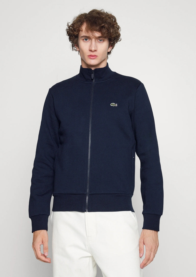 Lacoste Mockneck Full Zipper - Navy - Brand Store