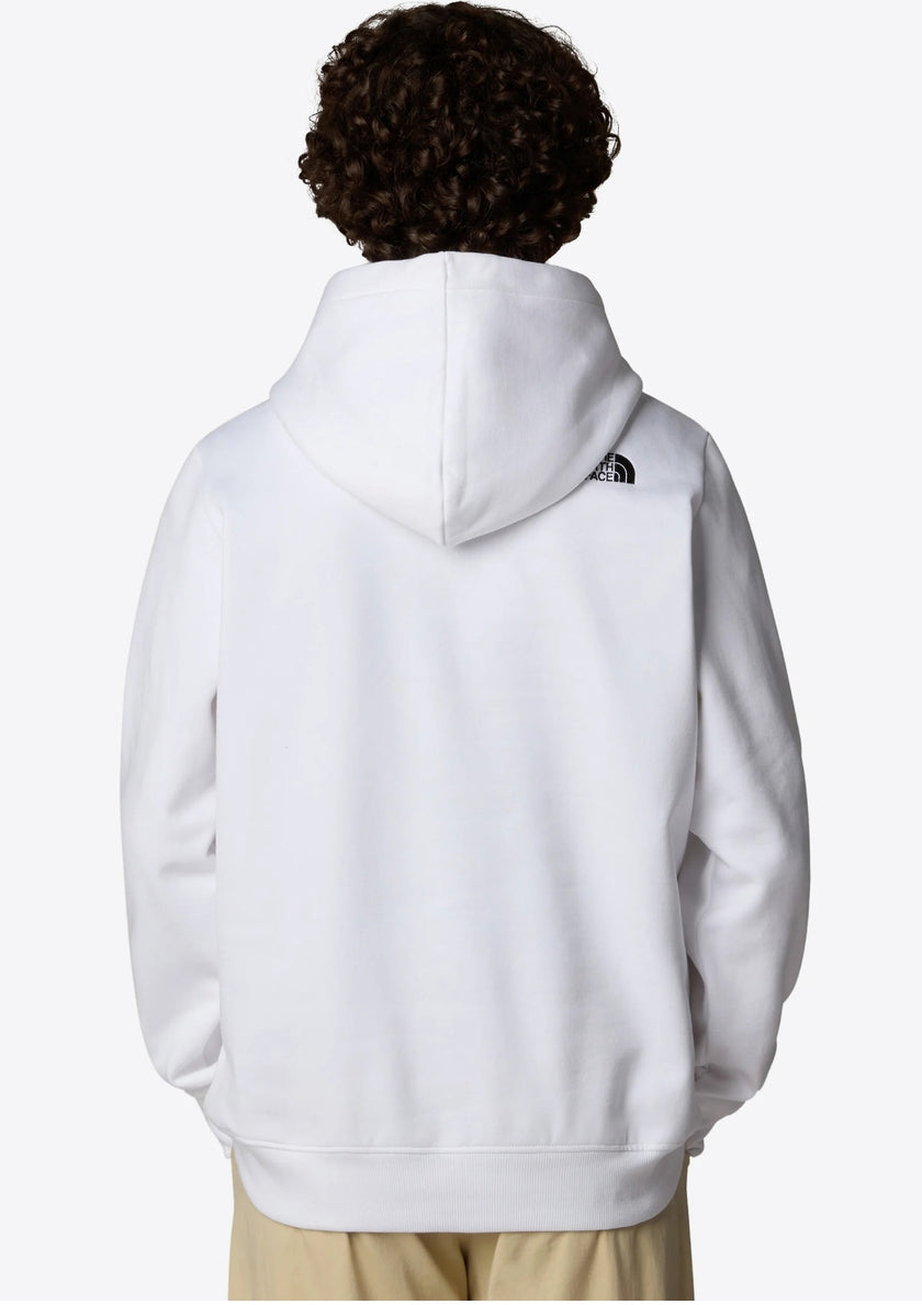 Northface Classic Hoodie - White - Brand Store