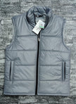 Zra Puffer Sleeveless - Silver Gray - Brand Store