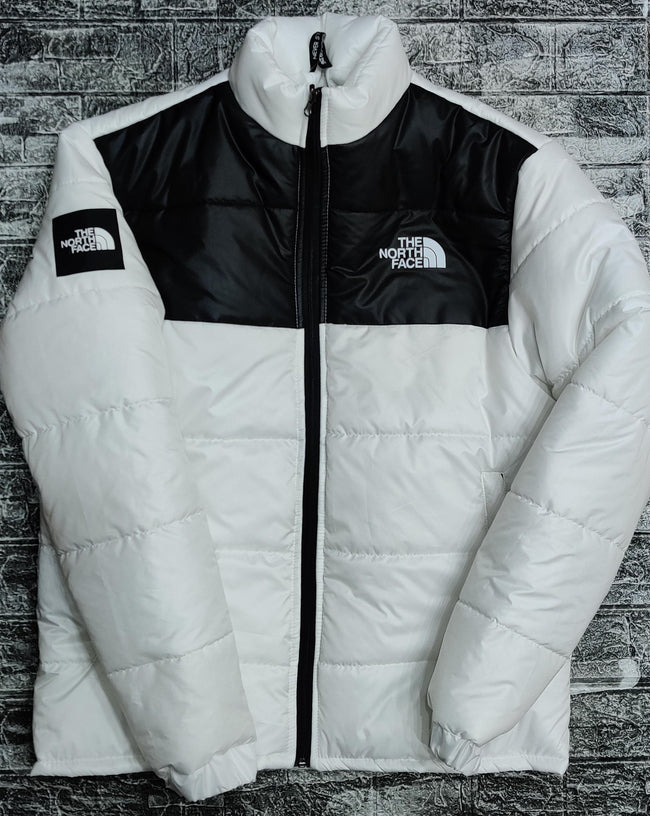 TNF Colorblock Paded Jacket - White/Black - Brand Store