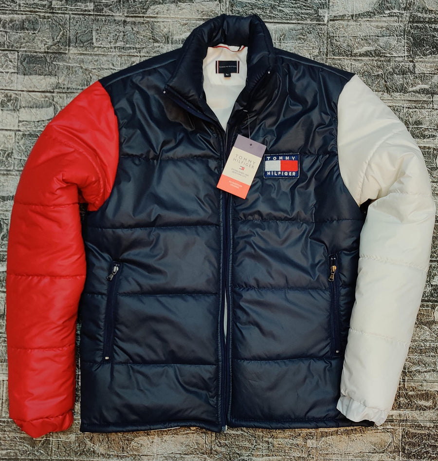 Tommy Colorblock Puffer - Navy - Brand Store