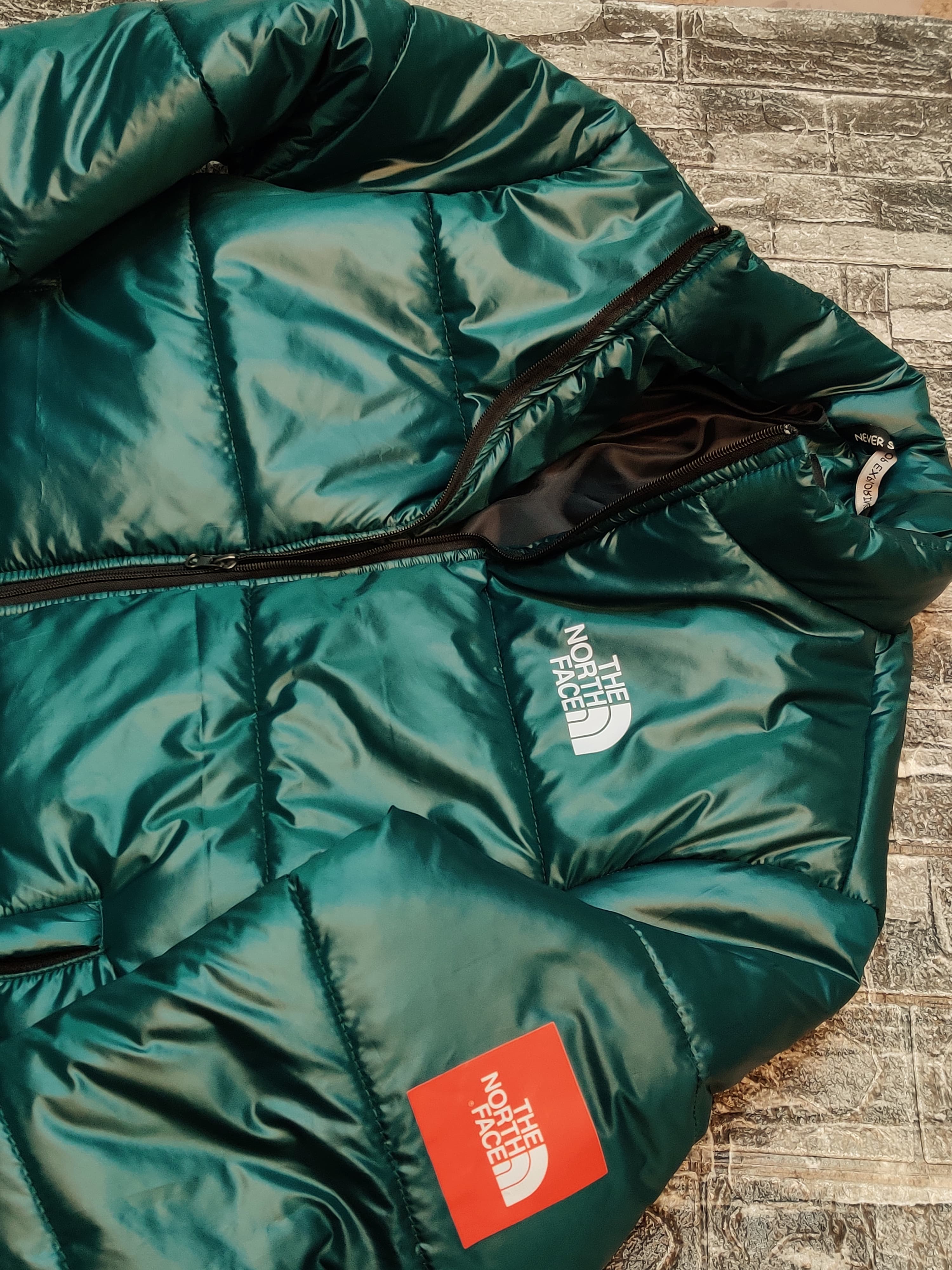 TNF Paded Jacket -Bottle Green - Brand Store