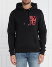 Tommy 1985 Printed Hoodie - Black - Brand Store