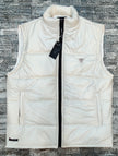 Guess Gilet Sleeveless - Textured White - Brand Store
