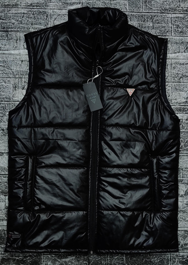 Guess Gilet Sleeveless - Black - Brand Store