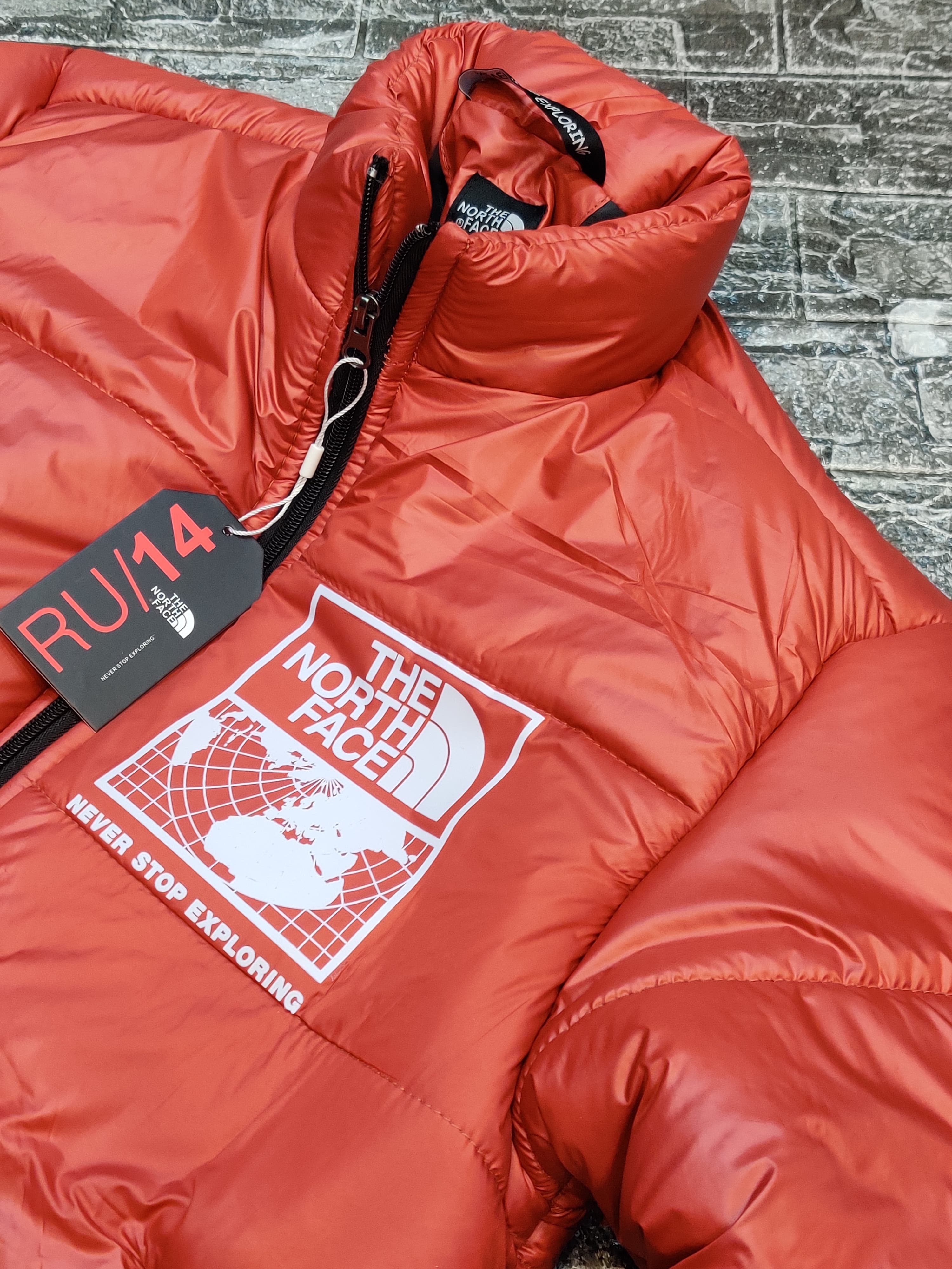 TNF Paded Jacket -Red - Brand Store