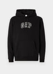 Gap Mid Logo Pullover Hoodie- Black - Brand Store