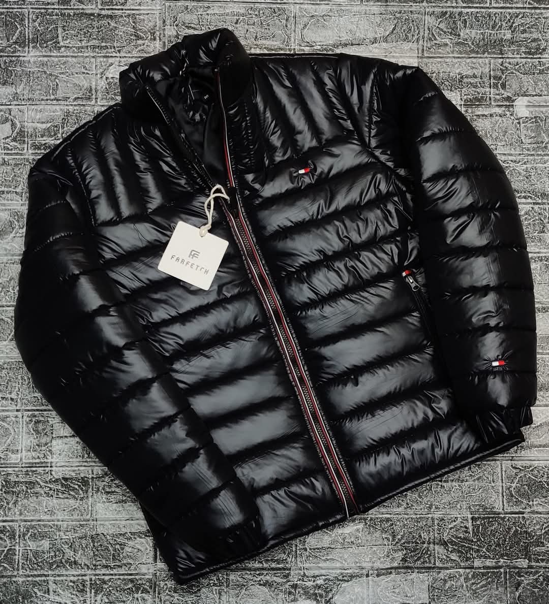 Tommy Puffer Jacket - Black - Brand Store