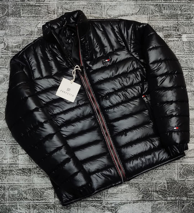 Tommy Puffer Jacket - Black - Brand Store
