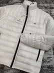 Tommy Puffer Jacket - White - Brand Store