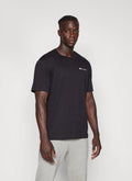 Champion Small Logo  Tee - Black - Brand Store