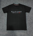 Hilifiger Signature Tee - Black - Brand Store