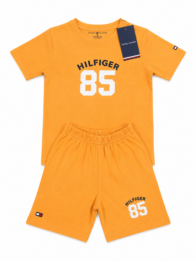 TH Kids 2 Piece Short Set - Light Orange