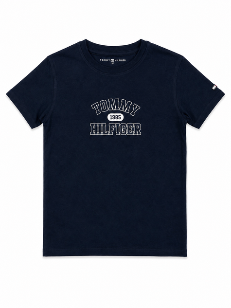 TH 1985 Logo T-Shirt  – Navy