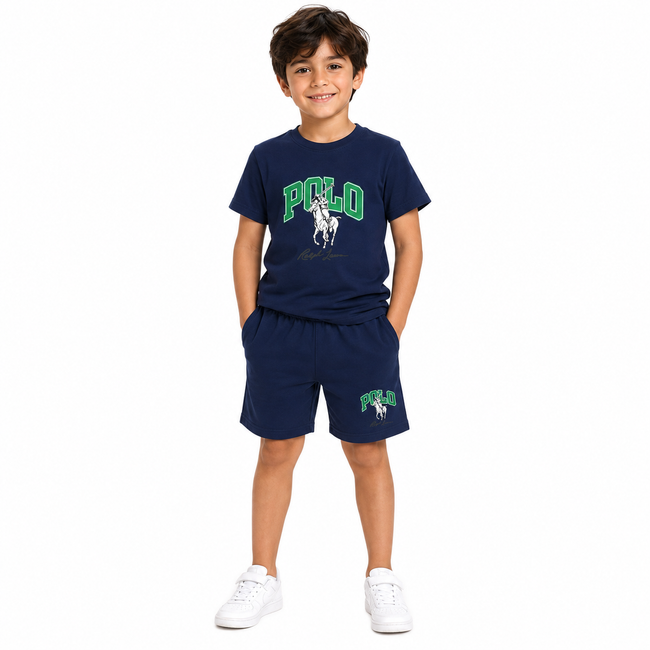 Polo Kids 2 Piece Short Set -