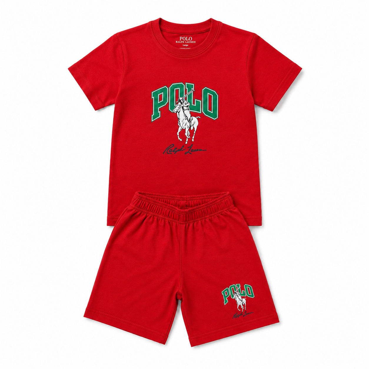 Polo Kids 2 Piece Short Set -