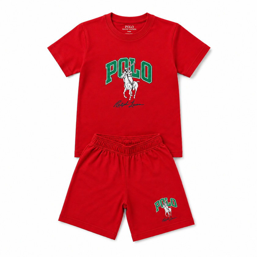 Polo Kids 2 Piece Short Set -