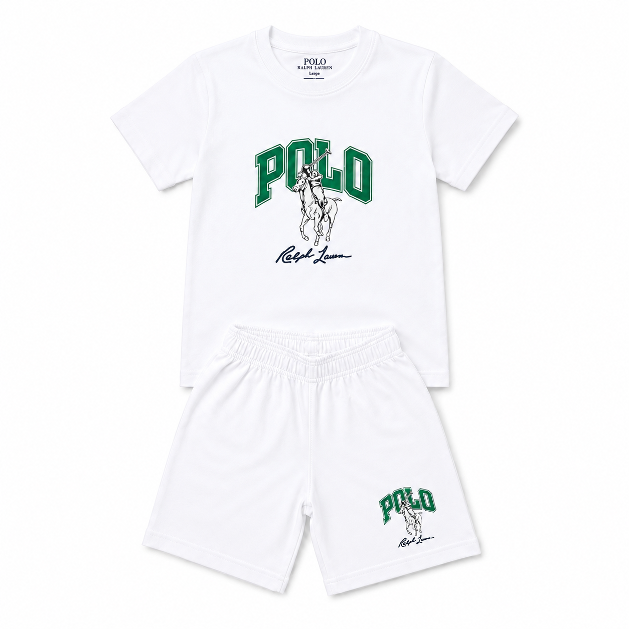 Polo Kids 2 Piece Short Set -