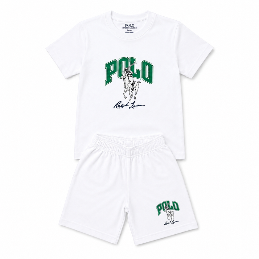 Polo Kids 2 Piece Short Set -