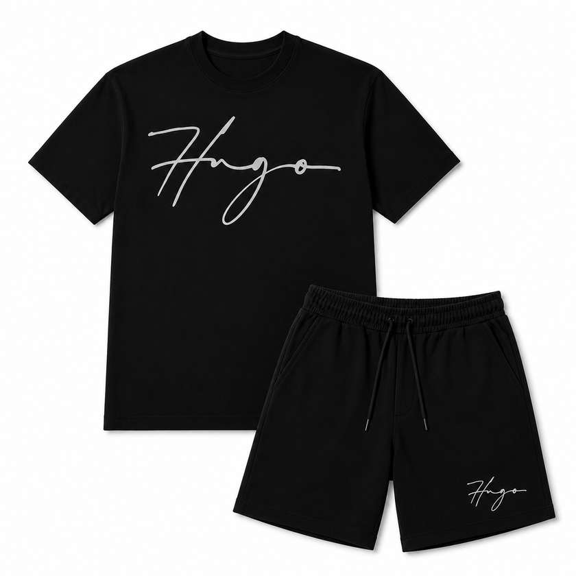 H.u.g.o Kids 2 Piece Short Set -
