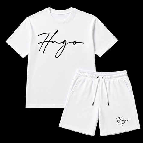 H.u.g.o Kids 2 Piece Short Set -