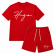 H.u.g.o Kids 2 Piece Short Set -
