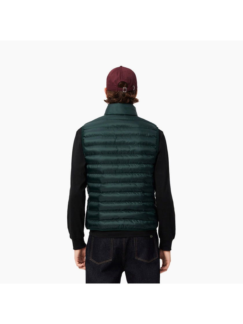 Lacoste Sleeveless Puffer - Forest Green