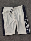 Lacoste Colorblock Shorts - White/Navy - Brand Store