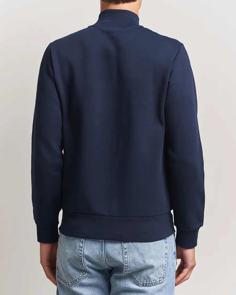 Lacoste Mockneck Full Zipper - Navy - Brand Store