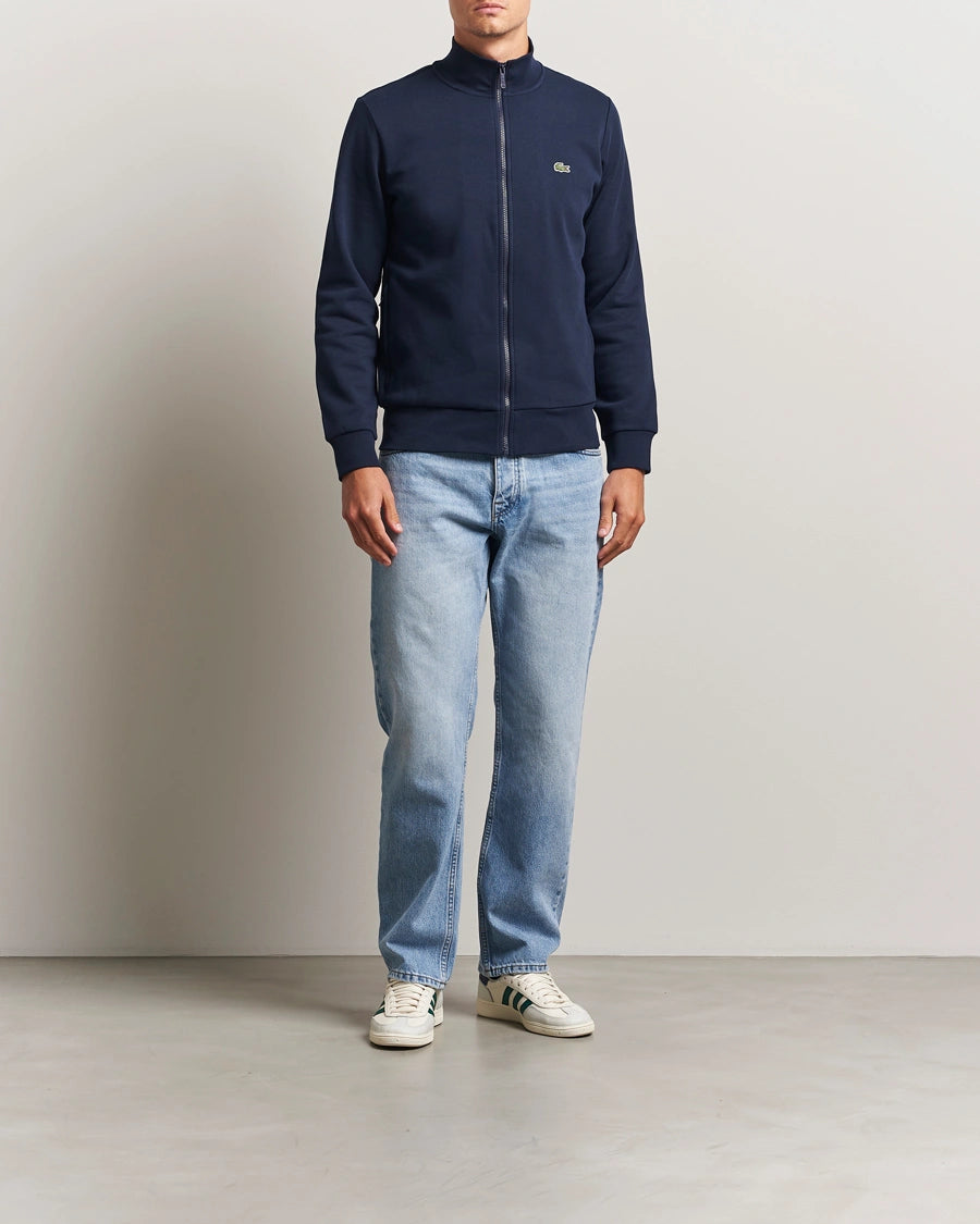 Lacoste Mockneck Full Zipper - Navy - Brand Store